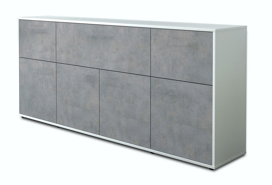 Sideboard Roseville, Beton, hängend (180x79x35cm)