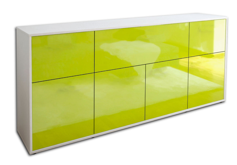 Sideboard Roseville, Grün, hängend (180x79x35cm)