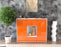 Highboard Manuela, Orange Front (136x108x35cm) - Stil.Zeit Möbel GmbH