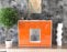 Highboard Marika, Orange Front (136x108x35cm) - Stil.Zeit Möbel GmbH