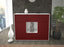 Highboard Milou, Bordeaux Front (136x108x35cm) - Stil.Zeit Möbel GmbH