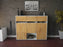 Highboard Natalie, Eiche Front (136x108x35cm) - Stil.Zeit Möbel GmbH