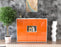 Highboard Pippa, Orange Front (136x108x35cm) - Stil.Zeit Möbel GmbH