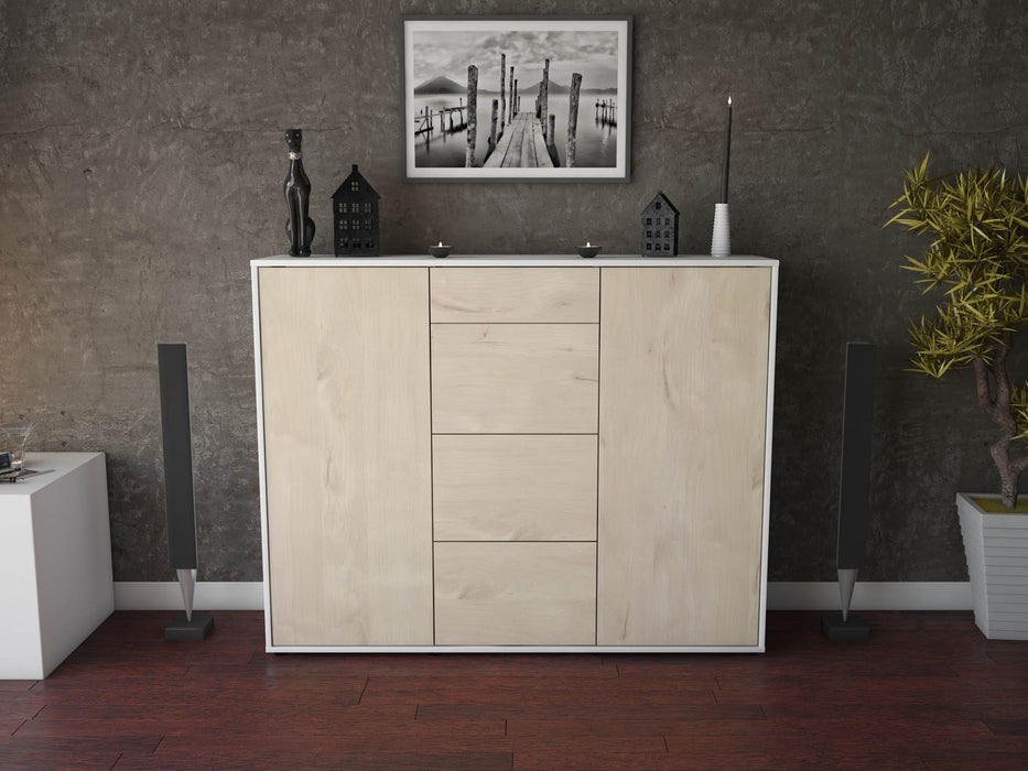 Highboard Prospera, Zeder Front (136x108x35cm) - Stil.Zeit Möbel GmbH