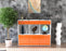 Highboard Selina, Orange Front (136x108x35cm) - Stil.Zeit Möbel GmbH