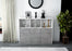 Highboard Theresia, Beton Front (136x108x35cm) - Stil.Zeit Möbel GmbH