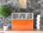 Highboard Theresia, Orange Front (136x108x35cm) - Stil.Zeit Möbel GmbH