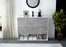 Highboard Zaccaria, Beton Front (136x108x35cm) - Stil.Zeit Möbel GmbH