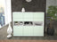 Highboard Tiziana, Mint Front (136x108x35cm) - Stil.Zeit Möbel GmbH