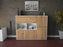 Highboard Valeria, Pinie Front (136x108x35cm) - Stil.Zeit Möbel GmbH