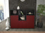 Highboard Mia, Bordeaux Front (136x108x35cm) - Stil.Zeit Möbel GmbH