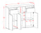 Highboard Melena, Beton Maße (136x108x35cm) - Stil.Zeit Möbel GmbH