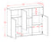 Highboard Momo, Beton Maße (136x108x35cm) - Stil.Zeit Möbel GmbH