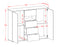 Highboard Noe, Beton Maße (136x108x35cm) - Stil.Zeit Möbel GmbH