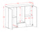 Highboard Nuccia, Beton Maße (136x108x35cm) - Stil.Zeit Möbel GmbH