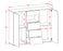 Highboard Ornella, Beton Maße (136x108x35cm) - Stil.Zeit Möbel GmbH
