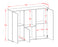 Highboard Pia, Beton Maße (136x108x35cm) - Stil.Zeit Möbel GmbH