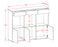 Highboard Selina, Beton Maße (136x108x35cm) - Stil.Zeit Möbel GmbH