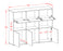 Highboard Sira, Beton Maße (136x108x35cm) - Stil.Zeit Möbel GmbH
