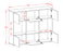 Highboard Suna, Beton Maße (136x108x35cm) - Stil.Zeit Möbel GmbH