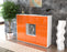 Highboard Milou, Orange Seite (136x108x35cm) - Stil.Zeit Möbel GmbH