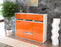 Highboard Monia, Orange Seite (136x108x35cm) - Stil.Zeit Möbel GmbH