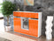 Highboard Nadia, Orange Seite (136x108x35cm) - Stil.Zeit Möbel GmbH