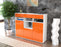 Highboard Nicole, Orange Seite (136x108x35cm) - Stil.Zeit Möbel GmbH