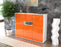 Highboard Quinta, Orange Seite (136x108x35cm) - Stil.Zeit Möbel GmbH