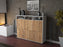 Highboard Sara, Pinie Seite (136x108x35cm) - Stil.Zeit Möbel GmbH