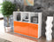 Highboard Selma, Orange Seite (136x108x35cm) - Stil.Zeit Möbel GmbH