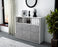 Highboard Sina, Beton Seite (136x108x35cm) - Stil.Zeit Möbel GmbH