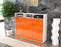 Highboard Tatiana, Orange Seite (136x108x35cm) - Stil.Zeit Möbel GmbH