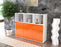 Highboard Theresia, Orange Seite (136x108x35cm) - Stil.Zeit Möbel GmbH