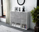 Highboard Zaccaria, Beton Seite (136x108x35cm) - Stil.Zeit Möbel GmbH