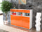 Highboard Tina, Orange Seite (136x108x35cm) - Stil.Zeit Möbel GmbH