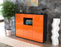 Highboard Marie, Orange Seite (136x108x35cm) - Stil.Zeit Möbel GmbH
