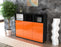 Highboard Marina, Orange Seite (136x108x35cm) - Stil.Zeit Möbel GmbH