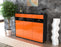 Highboard Marlene, Orange Seite (136x108x35cm) - Stil.Zeit Möbel GmbH