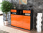 Highboard Mena, Orange Seite (136x108x35cm) - Stil.Zeit Möbel GmbH