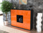 Highboard Mimma, Orange Seite (136x108x35cm) - Stil.Zeit Möbel GmbH