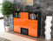 Highboard Momo, Orange Seite (136x108x35cm) - Stil.Zeit Möbel GmbH
