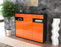 Highboard Nevia, Orange Seite (136x108x35cm) - Stil.Zeit Möbel GmbH