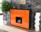 Highboard Nora, Orange Seite (136x108x35cm) - Stil.Zeit Möbel GmbH