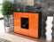 Highboard Norina, Orange Seite (136x108x35cm) - Stil.Zeit Möbel GmbH