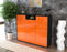 Highboard Quartilla, Orange Seite (136x108x35cm) - Stil.Zeit Möbel GmbH