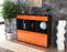 Highboard Selina, Orange Seite (136x108x35cm) - Stil.Zeit Möbel GmbH