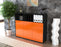 Highboard Sina, Orange Seite (136x108x35cm) - Stil.Zeit Möbel GmbH