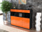 Highboard Stella, Orange Seite (136x108x35cm) - Stil.Zeit Möbel GmbH
