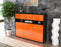 Highboard Teresa, Orange Seite (136x108x35cm) - Stil.Zeit Möbel GmbH